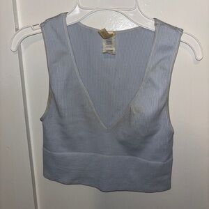 Women's light blue Sleeveless Top - size small